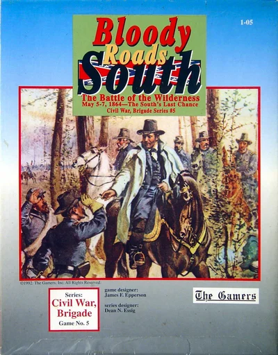 Board game, Bloody Roads South: The Battle of the Wilderness May 5-7, 1864 – The South's Last Chance