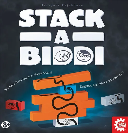 Board game, Stack-A-Biddi