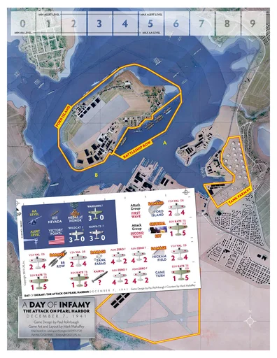 Board game, A Day of Infamy, The Attack on Pearl Harbor December 7, 1941