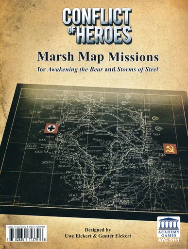 Conflict of Heroes: Marsh Map Missions