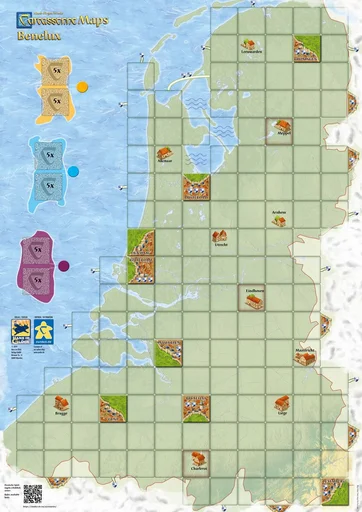 Carcassonne: Maps – Benelux