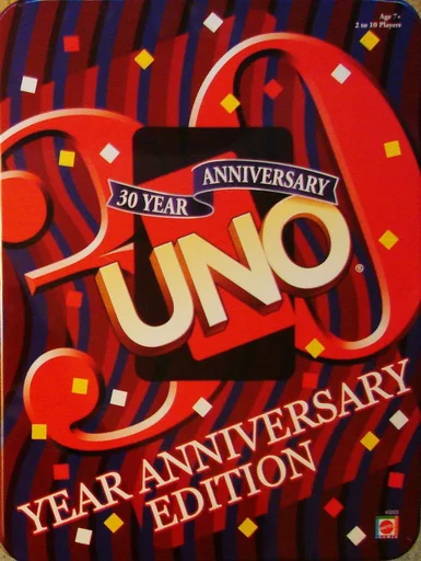 Board game, UNO: 30 Year Anniversary Edition