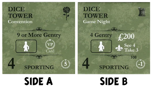 Obsession: Dice Tower Sporting Tile