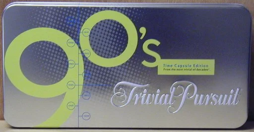 Board game, Trivial Pursuit: 90's Time Capsule Edition