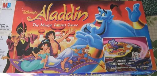Board game, Aladdin: The Magic Carpet Game