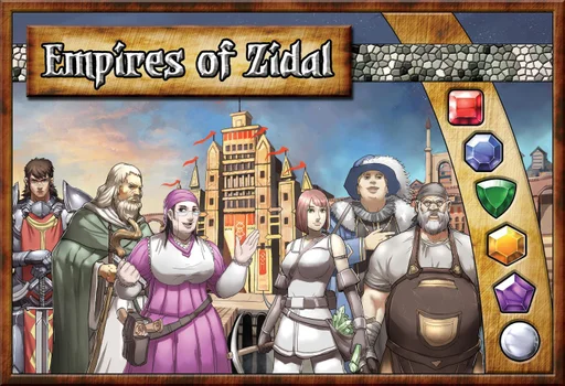 Board game, Empires of Zidal