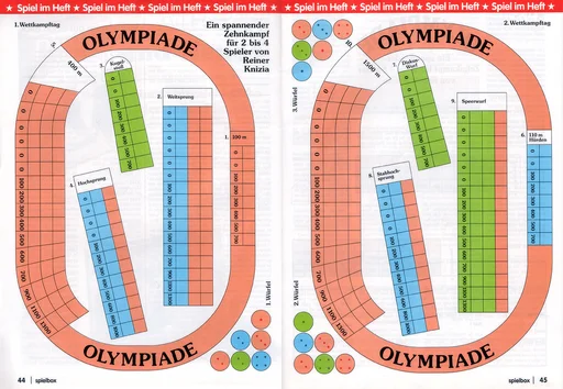 Board game, Olympiade