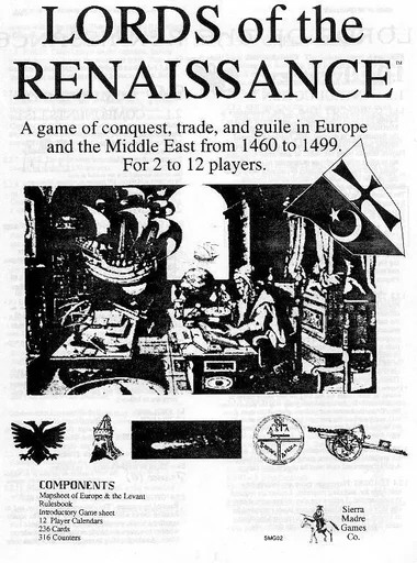 Board game, Lords of the Renaissance