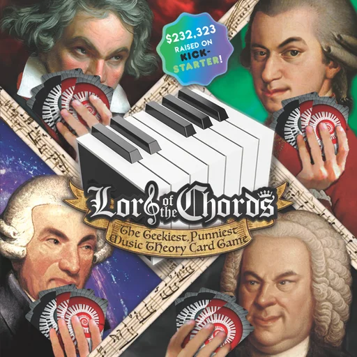 Board game, Lord of the Chords: The Geekiest, Punniest Music Theory Card Game