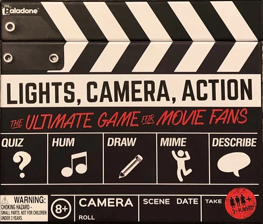 Board game, Lights, Camera, Action