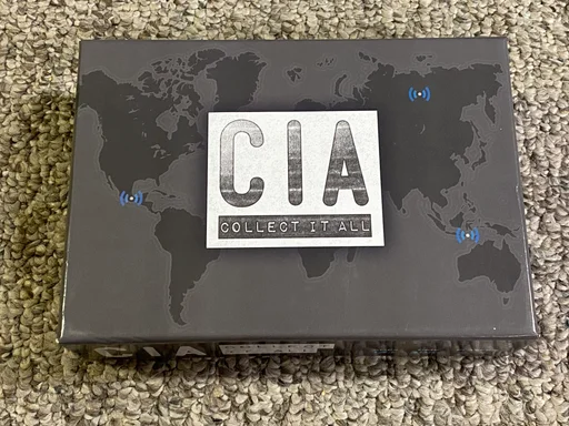Board game, CIA: Collect It All