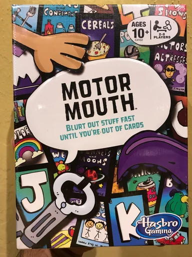 Board game, Motor Mouth Card Game