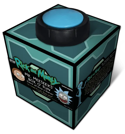 Board game, Rick and Morty: Mr. Meeseeks' Box o' Fun Dice and Dares Game