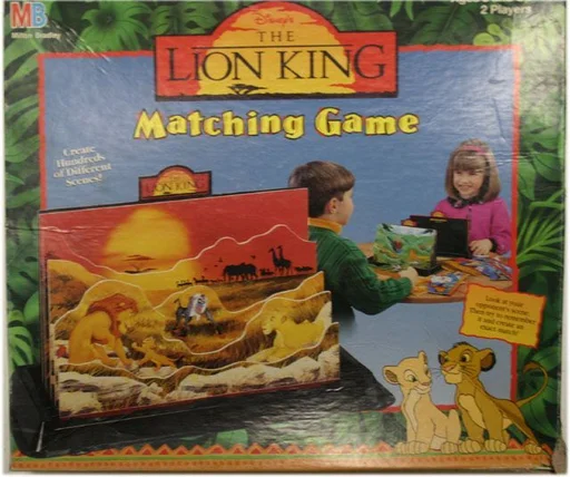 Board game, The Lion King Matching Game