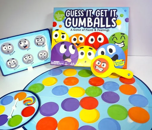 Board game, Guess It, Get It, Gumballs