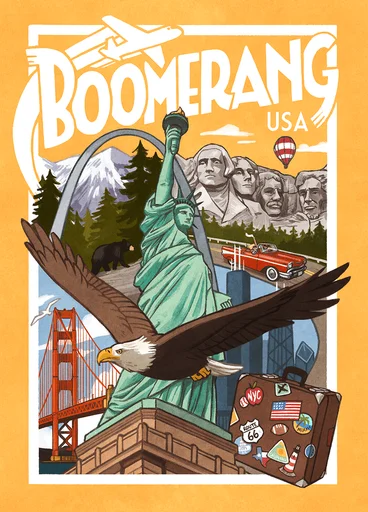 Board game, Boomerang: USA