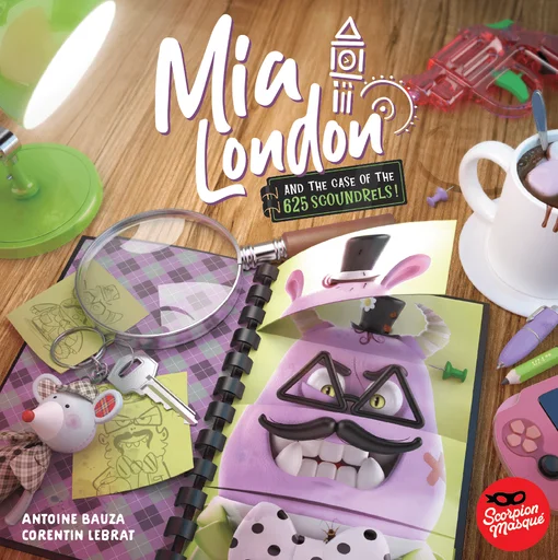 Board game, Mia London and the Case of the 625 Scoundrels