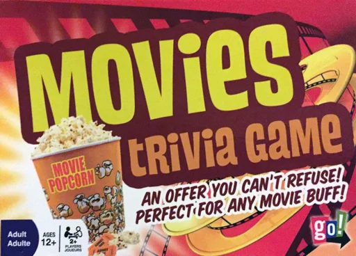 Board game, Movies Trivia Game