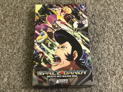 Board game, Space Dandy: Galactic Deck-Building Game