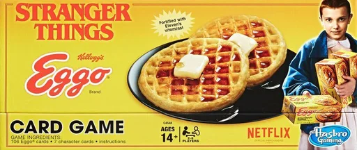 Board game, Stranger Things: Eggo Card Game