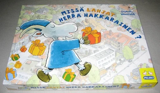 Board game, Missä lahjat herra Hakkarainen?
