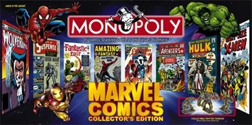 Board game, Monopoly: Marvel Comics