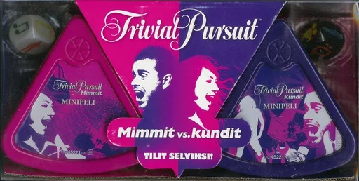 Board game, Trivial Pursuit: Girls vs Guys – Bite Size