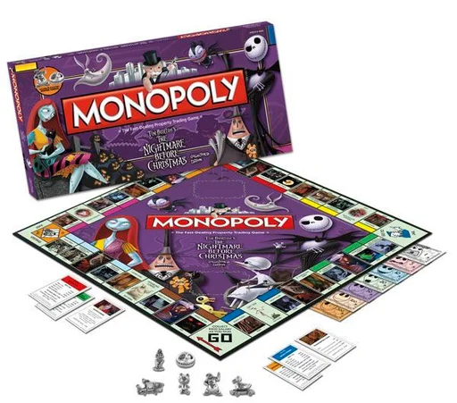 Board game, Monopoly: The Nightmare Before Christmas