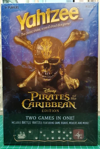 Board game, Yahtzee: Disney's Pirate of the Caribbean