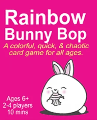 Board game, Rainbow Bunny Bop