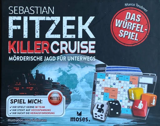 Board game, Sebastian Fitzek Killercruise: Das Würfelspiel