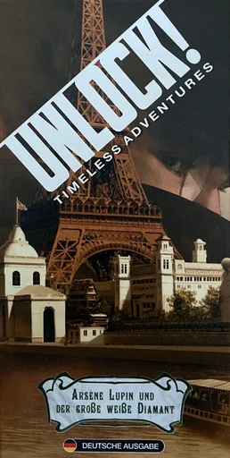 Board game, Unlock!: Timeless Adventures – Arsène Lupin und der große weiße Diamant