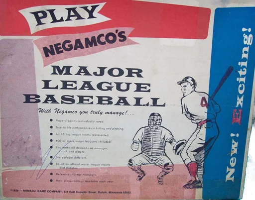 Board game, Negamco's Major League Baseball