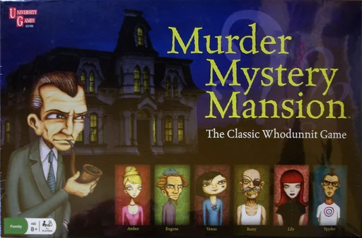 Board game, Murder Mystery Mansion