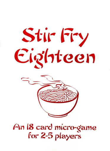 Board game, Stir Fry Eighteen