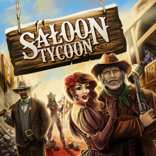 Board game, Saloon Tycoon