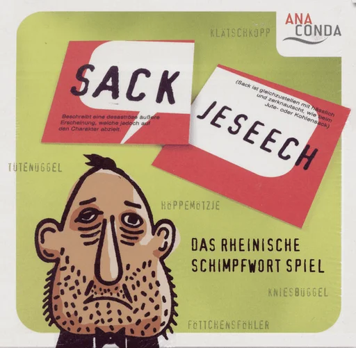 Board game, Sackjeseech: Das Rheinische Schimpfwortspiel