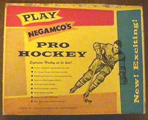 Board game, Negamco Pro Hockey Game
