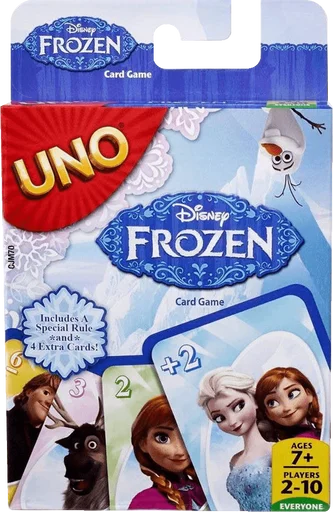 Board game, UNO: Frozen