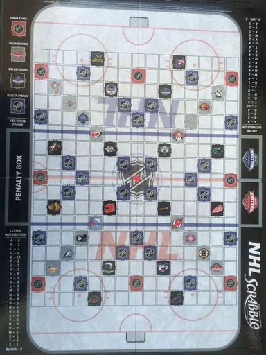 Board game, Scrabble NHL Edition