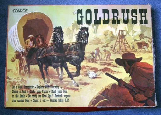 Board game, Goldrush