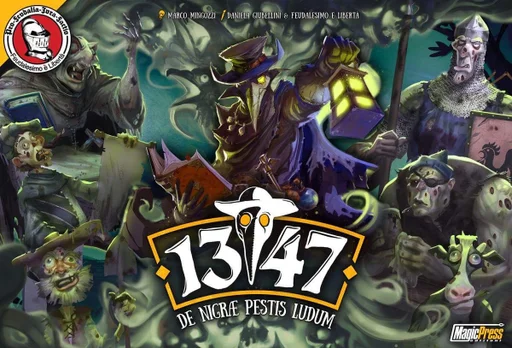 Board game, 1347: De Nigrae Pestis Ludo
