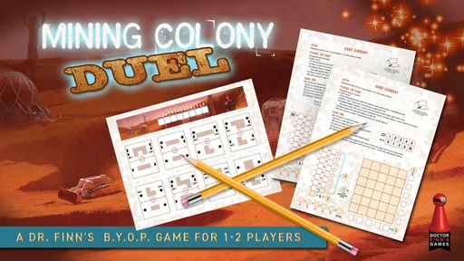 Board game, Mining Colony Duel