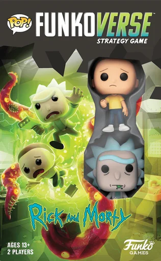 Funkoverse Strategy Game: Rick & Morty 100
