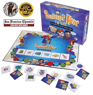 Board game, Scavenger Hunt for Kids Board Game