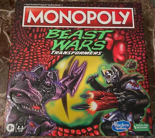 Board game, Monopoly: Beast Wars Transformers