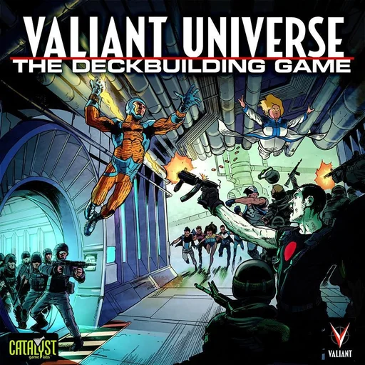 Board game, Valiant Universe: The Deckbuilding Game