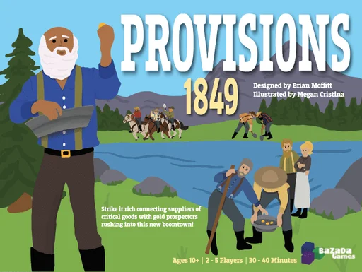 Board game, Provisions 1849