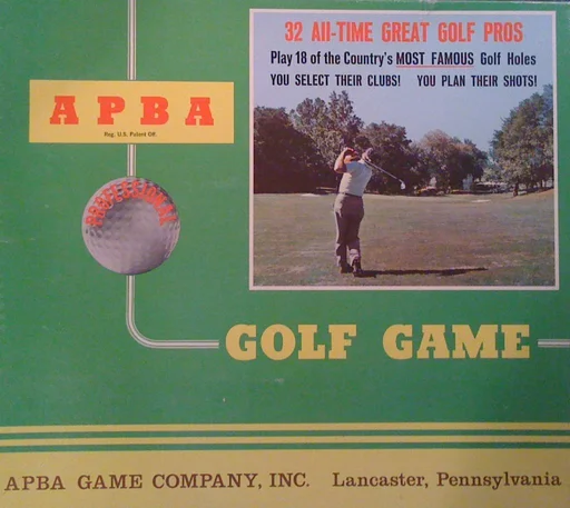 Board game, APBA Professional Golf