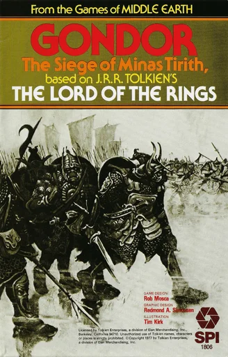 Board game, Gondor: The Siege of Minas Tirith